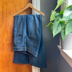 Divine Rights of Denim Flare Blue Jeans